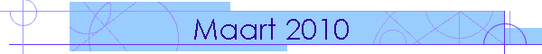 Maart 2010